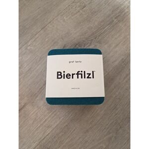 Bierfilzl Felt Coasters Graf Lantz 6 Pack Merino Wool Square Multicolor